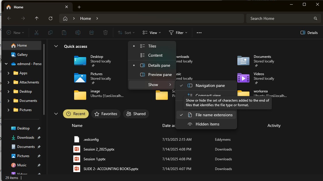 Windows File Extension Change [→]